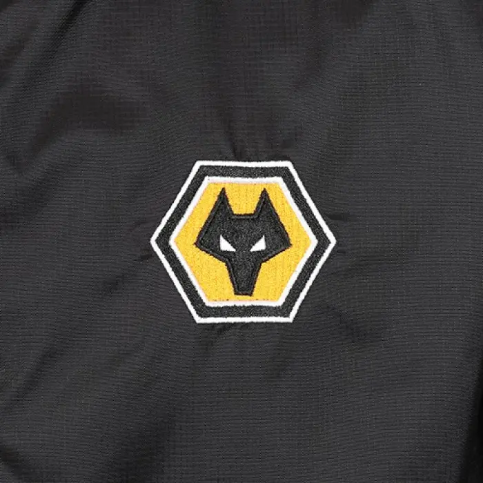 Wolves Fanshop | Essentials Shower Jacket – Black – Junior Wolves Merchandise Collection